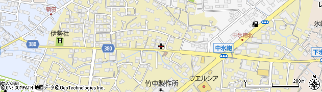 長野県長野市稲里町中氷鉋943周辺の地図