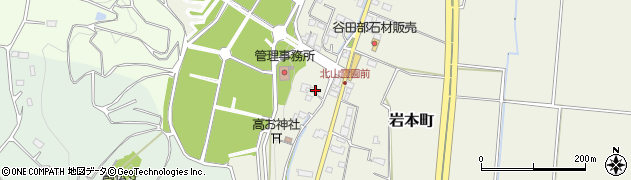 栃木県宇都宮市岩本町488周辺の地図