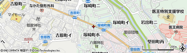 石川県金沢市塚崎町ホ57周辺の地図