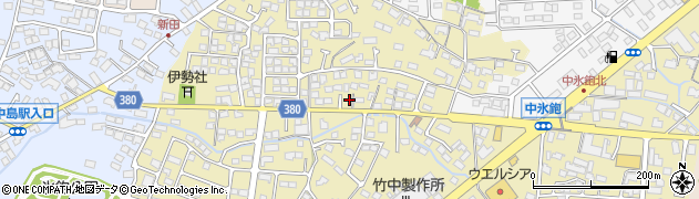長野県長野市稲里町中氷鉋933周辺の地図