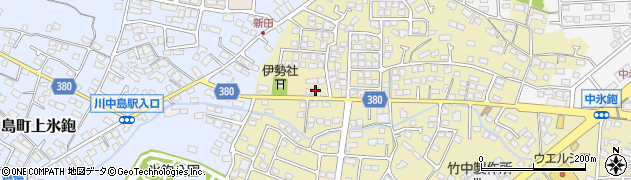 長野県長野市稲里町中氷鉋830周辺の地図