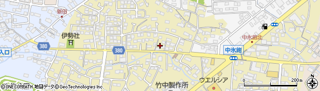 長野県長野市稲里町中氷鉋939周辺の地図