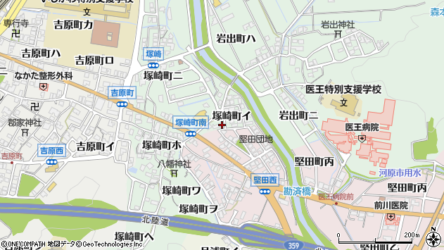 〒920-3113 石川県金沢市塚崎町の地図