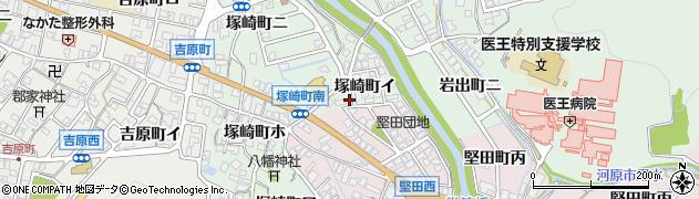 石川県金沢市塚崎町イ周辺の地図