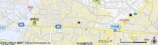 長野県長野市稲里町中氷鉋938周辺の地図