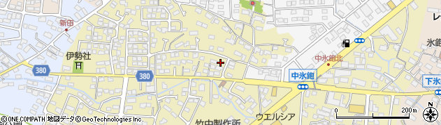 長野県長野市稲里町中氷鉋918周辺の地図