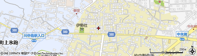 長野県長野市稲里町中氷鉋841周辺の地図