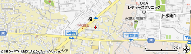 長野県長野市稲里町中氷鉋1199周辺の地図