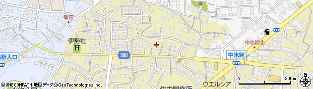 長野県長野市稲里町中氷鉋935周辺の地図