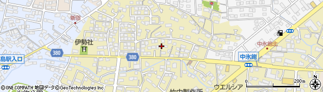 長野県長野市稲里町中氷鉋934周辺の地図