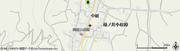 長野県長野市篠ノ井小松原217周辺の地図