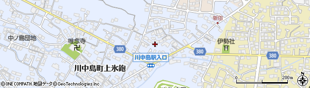長野県長野市川中島町上氷鉋1113周辺の地図