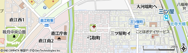 弓取町児童公園周辺の地図