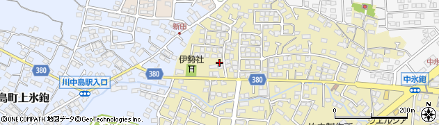 長野県長野市稲里町中氷鉋838周辺の地図