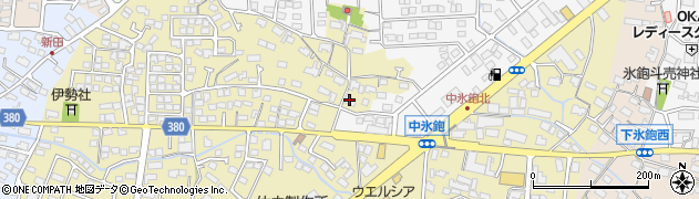長野県長野市稲里町中氷鉋1181周辺の地図