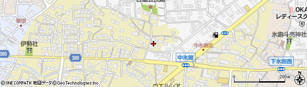 長野県長野市稲里町中氷鉋1182周辺の地図