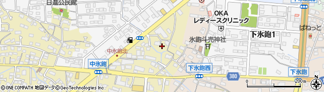 長野県長野市稲里町中氷鉋1461周辺の地図