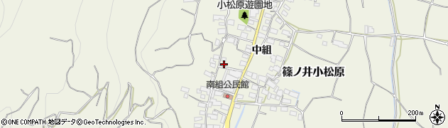 長野県長野市篠ノ井小松原110周辺の地図
