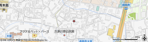 長野県長野市青木島町大塚1187周辺の地図