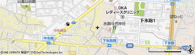 長野県長野市稲里町中氷鉋1468周辺の地図