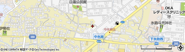 長野県長野市稲里町中氷鉋1189周辺の地図