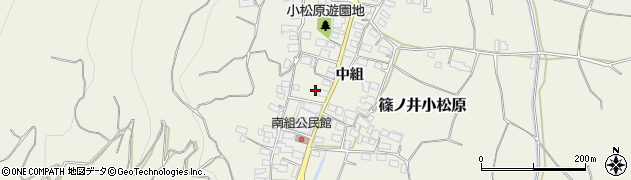 長野県長野市篠ノ井小松原106周辺の地図