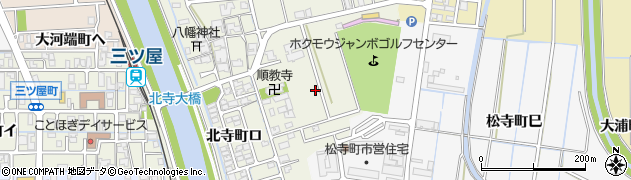 石川県金沢市北寺町（ヘ）周辺の地図