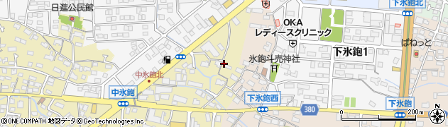 長野県長野市稲里町中氷鉋1465周辺の地図