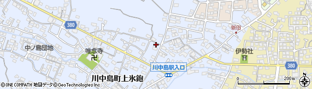 長野県長野市川中島町上氷鉋857周辺の地図