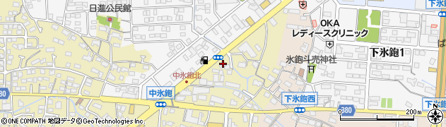 長野県長野市稲里町中氷鉋1206周辺の地図