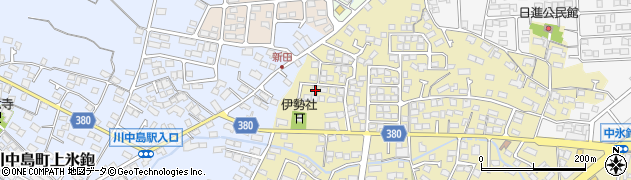 長野県長野市稲里町中氷鉋849周辺の地図