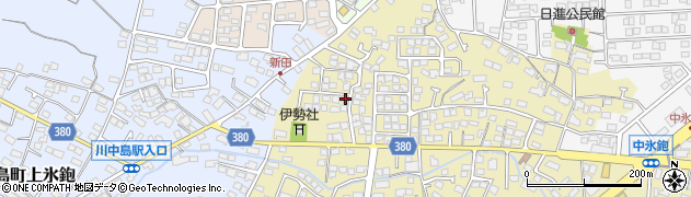 長野県長野市稲里町中氷鉋846周辺の地図