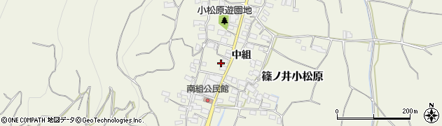 長野県長野市篠ノ井小松原105周辺の地図