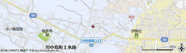 長野県長野市川中島町上氷鉋1109周辺の地図