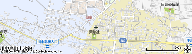 長野県長野市稲里町中氷鉋839周辺の地図