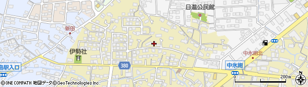 長野県長野市稲里町中氷鉋892周辺の地図