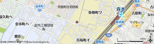 石川県金沢市弥勒町ワ12周辺の地図