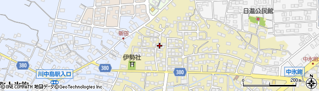 長野県長野市稲里町中氷鉋845周辺の地図