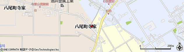 富山県富山市八尾町寺家928周辺の地図