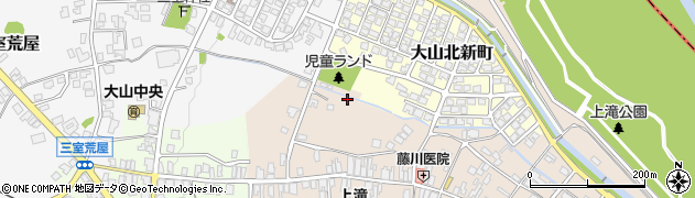 富山市役所　大山行政サービスセンター大山保健福祉センター周辺の地図