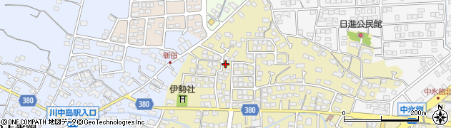 長野県長野市稲里町中氷鉋855周辺の地図
