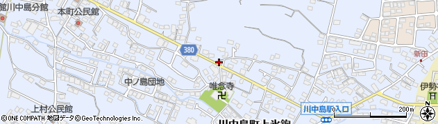 長野県長野市川中島町上氷鉋913周辺の地図