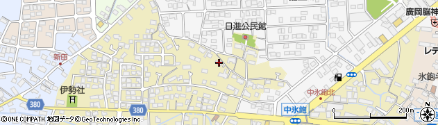 長野県長野市稲里町中氷鉋907周辺の地図
