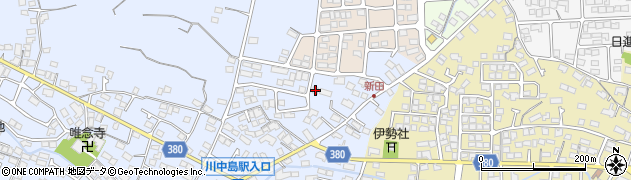 長野県長野市川中島町上氷鉋1064周辺の地図