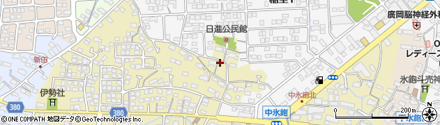 長野県長野市稲里町中氷鉋1282周辺の地図