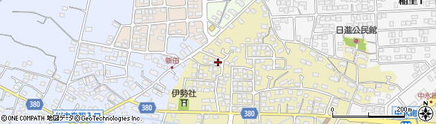 長野県長野市稲里町中氷鉋854周辺の地図