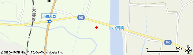 小貫橋周辺の地図