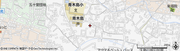 長野市　青木島児童センター周辺の地図