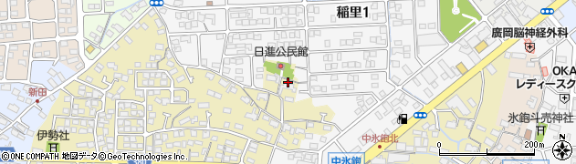 長野県長野市稲里町中氷鉋1280周辺の地図