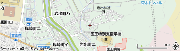 石川県金沢市岩出町（ホ）周辺の地図